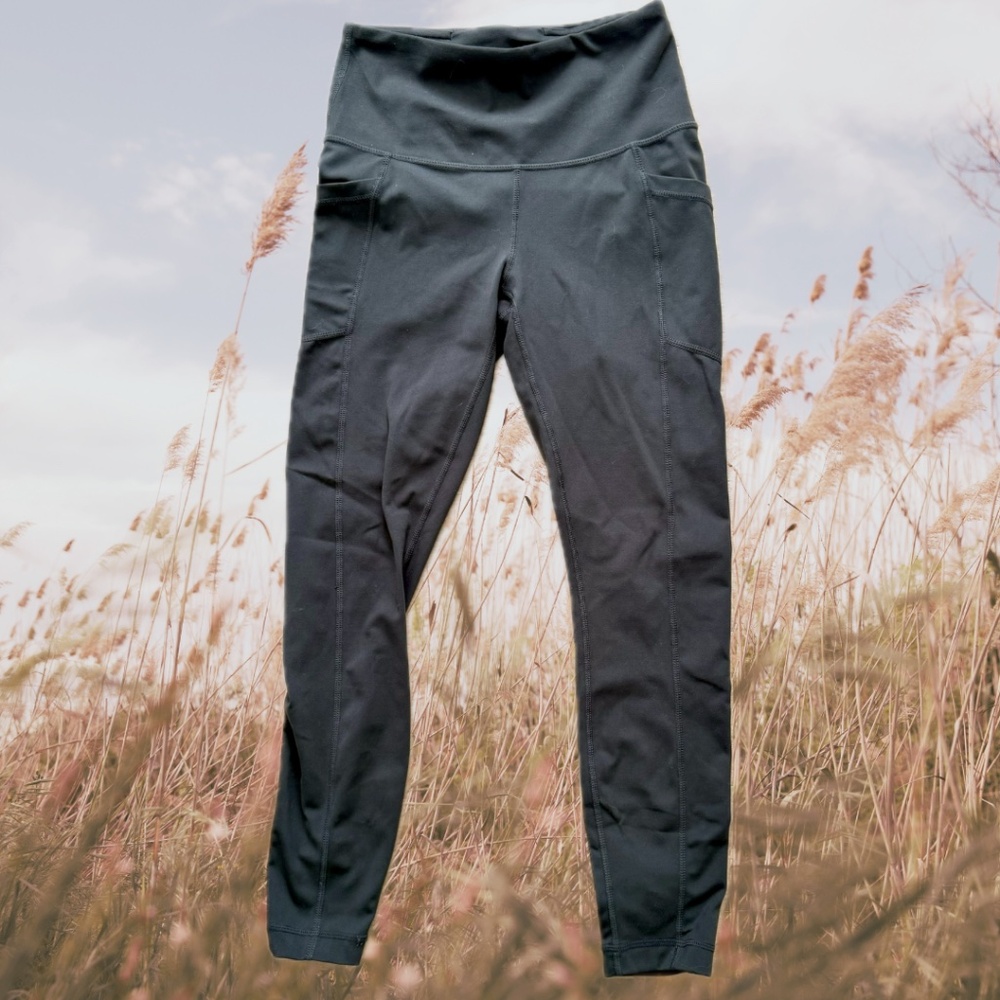 Yogalicious Lux Dark Gray Leggings Small